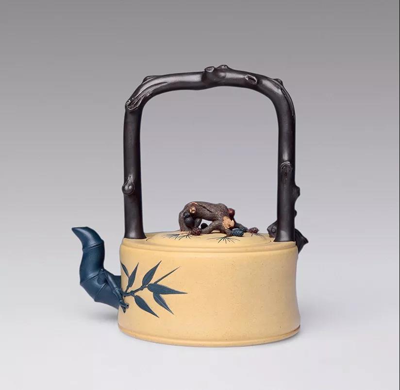 10種最美花器提梁壺，精美別致雕花紫砂壺!