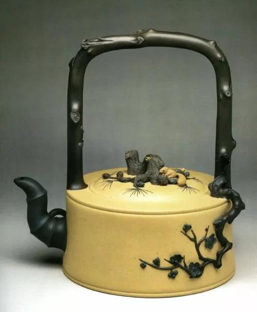 10種最美花器提梁壺，精美別致雕花紫砂壺!